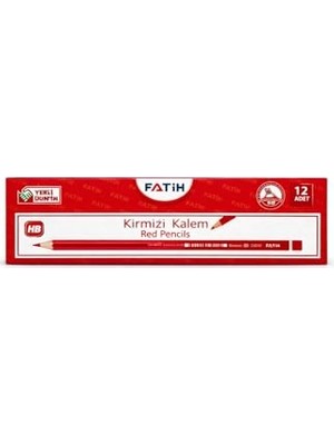 Defne Store Kırmızı Kopya Kalemi, 12 Adet