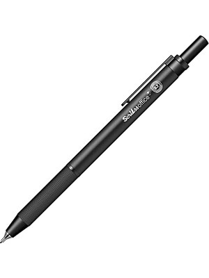 Defne Store Ofis Twist Versatil Kalem, 0.7 Mm, Siyah