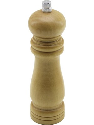 Store Küçük= Çap: 4.5cm - Uzunluk: 15CM Ahşap Tuz - Baharat Öğütücü