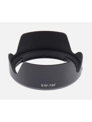 Prime EW-78F Lens Parasoley – Rf 24-240MM F/4-6.3 Is Usm ile Uyumlu | Parlama ve Yansıma Önleyici Lens Hood | Dayanıklı Abs Gövde | Ters Takılabilir T
