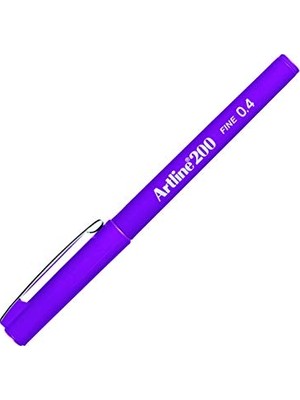 Defne Store 200N Fine Keçe Uçlu Yazı Kalemi, Uç:0,4 Mm, Magenta