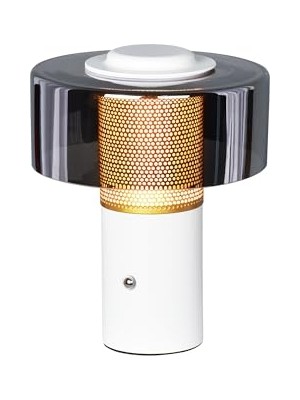 Defne Store Erta 01 Beyaz Şarjlı Masa Lambası 1X1.8W 3000K
