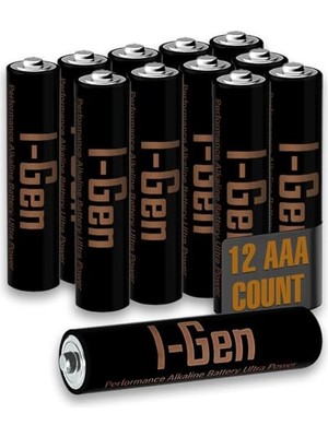 Defne Store Ultra Alkalin Aaa Ince Kalem Pil LR03 1.5V, 12 Adet