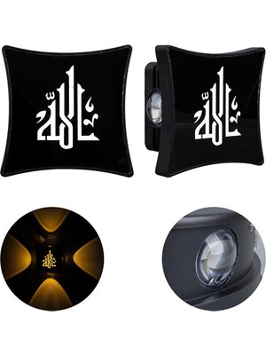 Store PM-24450 3000K Allah Dekoratif LED Duvar Aplik