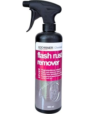 Defne Store Demir Tozu Temizleyici; Ph Nötr ve Asitsiz, Jant ve Kaporta Güvenli Metal Tozu Temizleme, Mor Renk Değiştiren Formül (500 Ml)