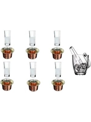 Defne Store 14 Parça Ehlikeyf ve Buz Kovası Seti