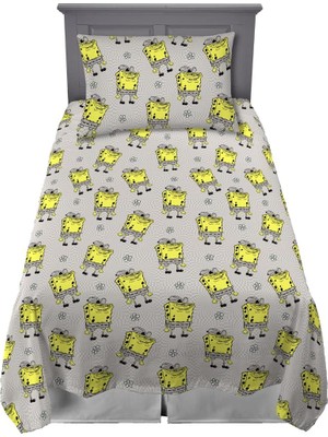 Store Spongebob Squarepants Yatak Süper Yumuşak Mikrofiber Ikiz Xl Çarşaf Seti, College Dorm Essentials (Resmi Lisanslı Ürün)