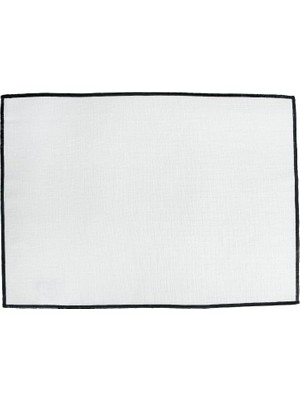 Store Siyah Biyeli Amerikan Servis 2li 32X45 Cm, Tekli