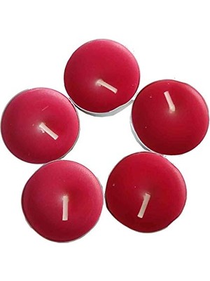 Defne Store Tea Lights Kırmızı Mum 5AD