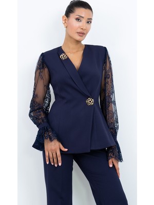Dorne Moda Geniş Paça Takım
