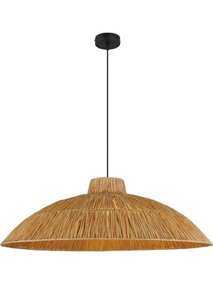 Defne Store Romada B.boy Bamboo Tekli 1XE27 Sarkıt Armatür