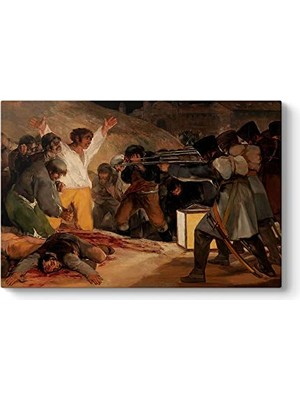 Defne Store Francisco Goya 3 Mayıs 1808 Tablosu 100 x 70