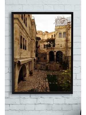 Defne Store (PSTER11494) Kapadokya Manzara Çerçeveli Tablo 3 (21X30 Cm)