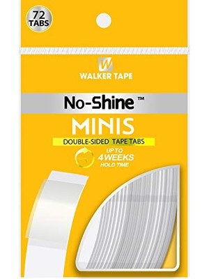 Defne Store No-Shine Mini's Protez Saç Bandı Oval 3/4'' x 3'' (2,0 cm x 7.5 Cm) 72 Adet