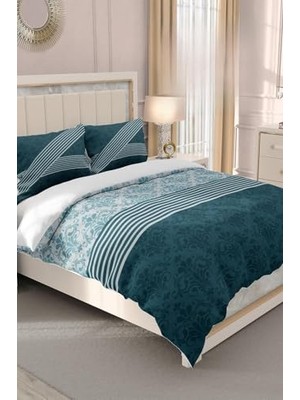 Defne Store %100 Pamuk Saten Çift Kişilik Nevresim Takımı Soft Nefti Yeşil, MONOHOME32951