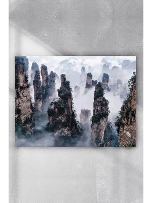 Defne Store (PSTER3997) Tianzi Dağları Manzara Poster (70X100 Cm)