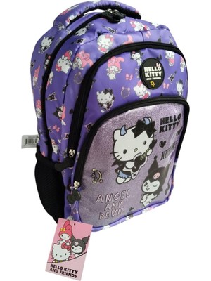 Store ve Kuromi Angels And Devil Okul Sırt Çantası, Çok Renkli