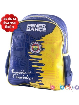 Store Lisanslı Orjinal Fenerbahçe Anaokulu Çantası Fenerbahçe Anaokulu Sırt Çantası 87047