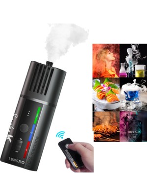 Smoke K Sis Makinesi, 30 W, Uzaktan Kumandalı, Taşınabilir El Sis Makinesi, Fotoğrafçılık, Gece Kulübü, Düğün, Parti, Dj, Cadılar Bayramı Için (Siyah)