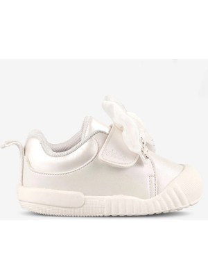 Vicco Pisi Hafif Kız Bebek Beyaz Sneaker