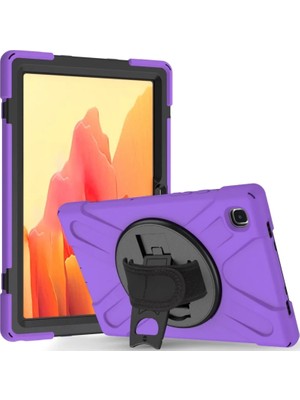 Bezos Samsung Galaxy T220 Tab A7 Lite 8.7 Kılıf Amazing Tablet Kapak - Mor