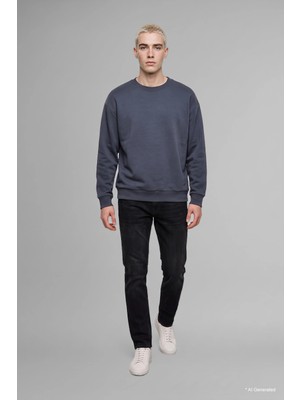 DeFacto Pedro Slim Fit Normal Bel Dar Paça Jean Pantolon I8329AX26AU