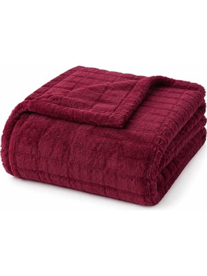 Mira Home Tek Kişilik Wellsoft Tv Battaniyesi Softly 100X175 cm Bordo