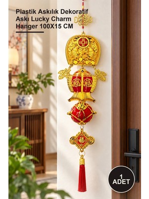 Yenilig 1 Adet Şans ve Bereket Askılık – Plastik Askılık Dekoratif Askı Lucky Charm Hanger 100X15 cm