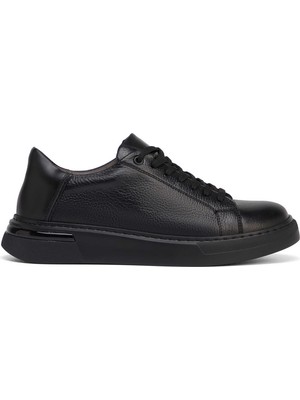 Tergan Siyah Hakiki Deri Erkek Sneaker - E26S1AY57847-A41