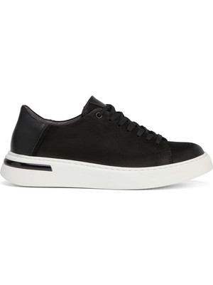 Tergan Siyah Hakiki Deri Erkek Sneaker - E26S1AY57847-A64