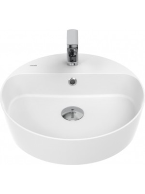 Creavit Loop 45CM Masa Üstü Çanak Lavabo Beyaz