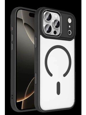 Bezos Joko Apple iPhone 17 Pro Max Uyumlu Terea Magsafe Kapak - Siyah