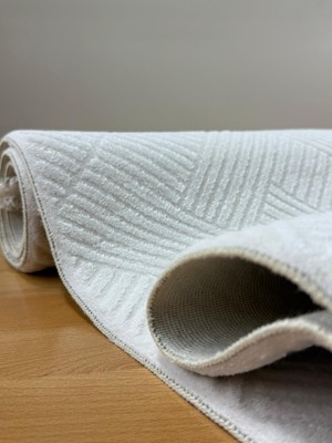 Ally Carpet Porto Modern Şık Dekoratif Akrilik Salon ve Oturma Odası Halısı