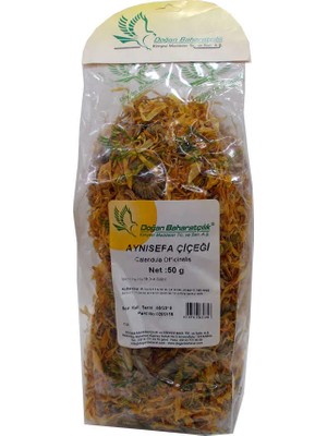Valor Aynısefa Çiçeği Portakal Nergisi Çiçeği Doğal Calendula 50 gr Paket