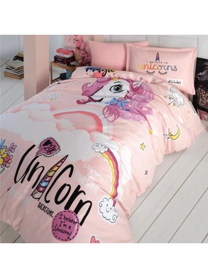 Valor Genç Ranforce Tek Kişilik Nev Takımı Pink Dreams Pudra