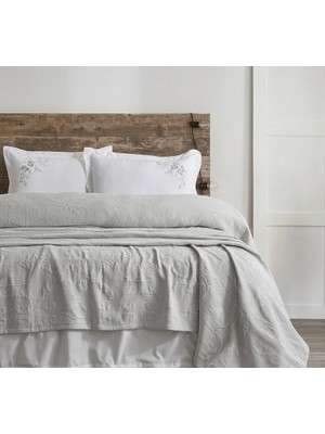 Valor Şaheser Home Collection Yatak Örtüsü Seti Çift Kişilik Derek Bej