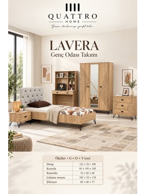Quattro Home Lavera Genç Odası Takımı