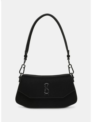 Steve Madden Omuz Çanta, Standart, Siyah