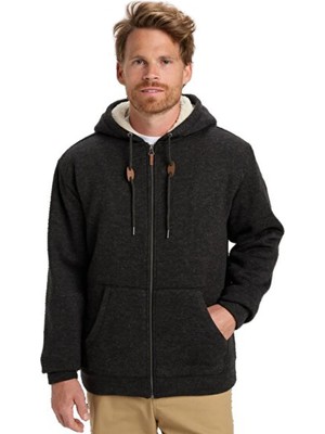 Quiksilver Polar Sweatshirt, L, Siyah