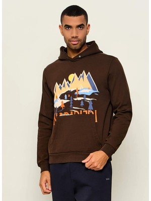 Napapijri Polar Sweatshirt, L, Kahve