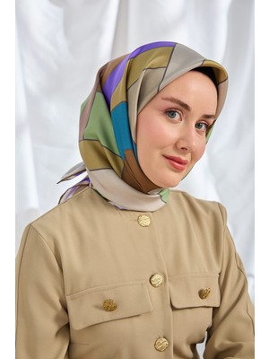 Silk Home %100 Twill Ipek Eşarp S543-09