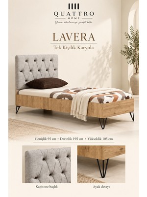 Quattro Home Lavera Tek Kişilik Karyola