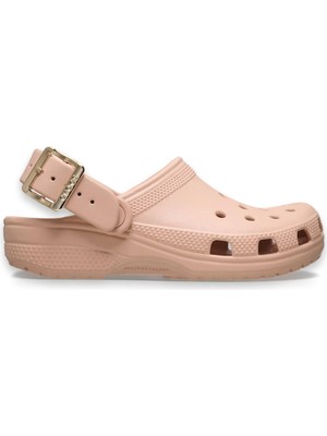 Crocs 213543 Classic Metallic Buckle Clog Pembe Unisex Terlik