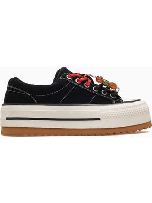 Guja Kadın Bağcık Aksesuarlı Günlük Sneaker Ayakkabı 26K 26K366-1