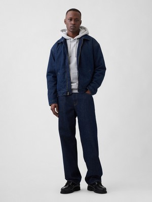 Gap Erkek Lacivert Relaxed Jean Pantolon