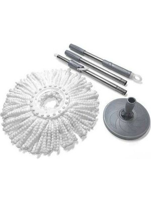 Zambak Temizlik Seti Yedek Mop ve Yedek Sap Ergonomik Tasarım ile Kolay Temizlik Sağlar