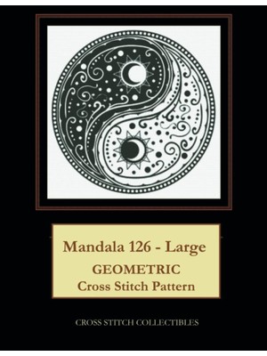 Zemira Independently Published Mandala 126 - Large: Geometric Cross Stitch Pattern