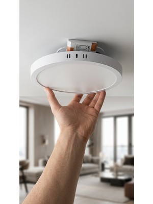 Foblight 18 Watt Sıva Üstü LED Panel Beyaz Işık