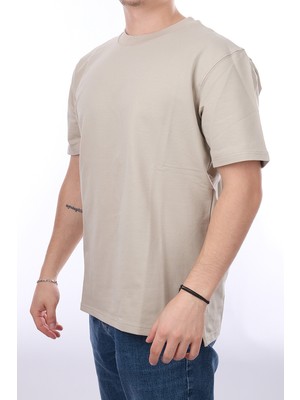 Jsco Erkek Regular Fit Bisiklet Yaka Pamuklu Kısa Kollu Düz T-Shirt JS6622