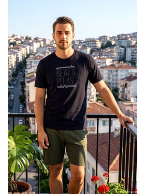 Remsa Erkek Kısa Kol Yeşil Şortlu Pijama Takımı 4348 LACI03